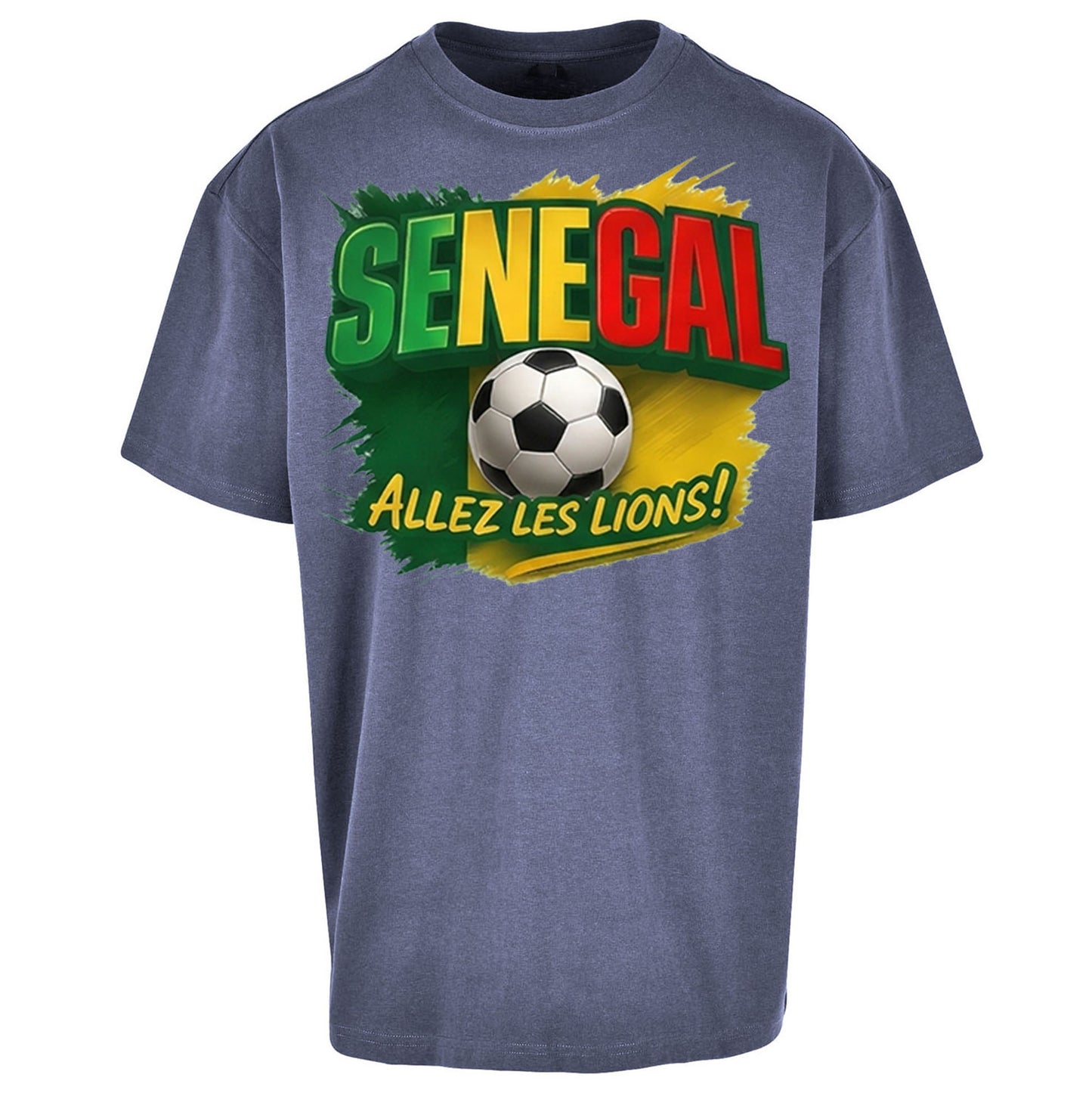 Senegal Retro World Cup Oversized T Shirt
