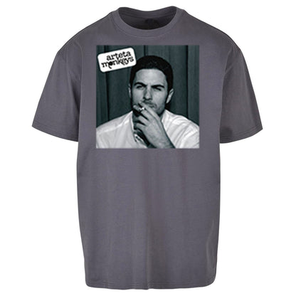 Mikel Arteta Arsenal Arctic Monkeys Oversized T Shirt