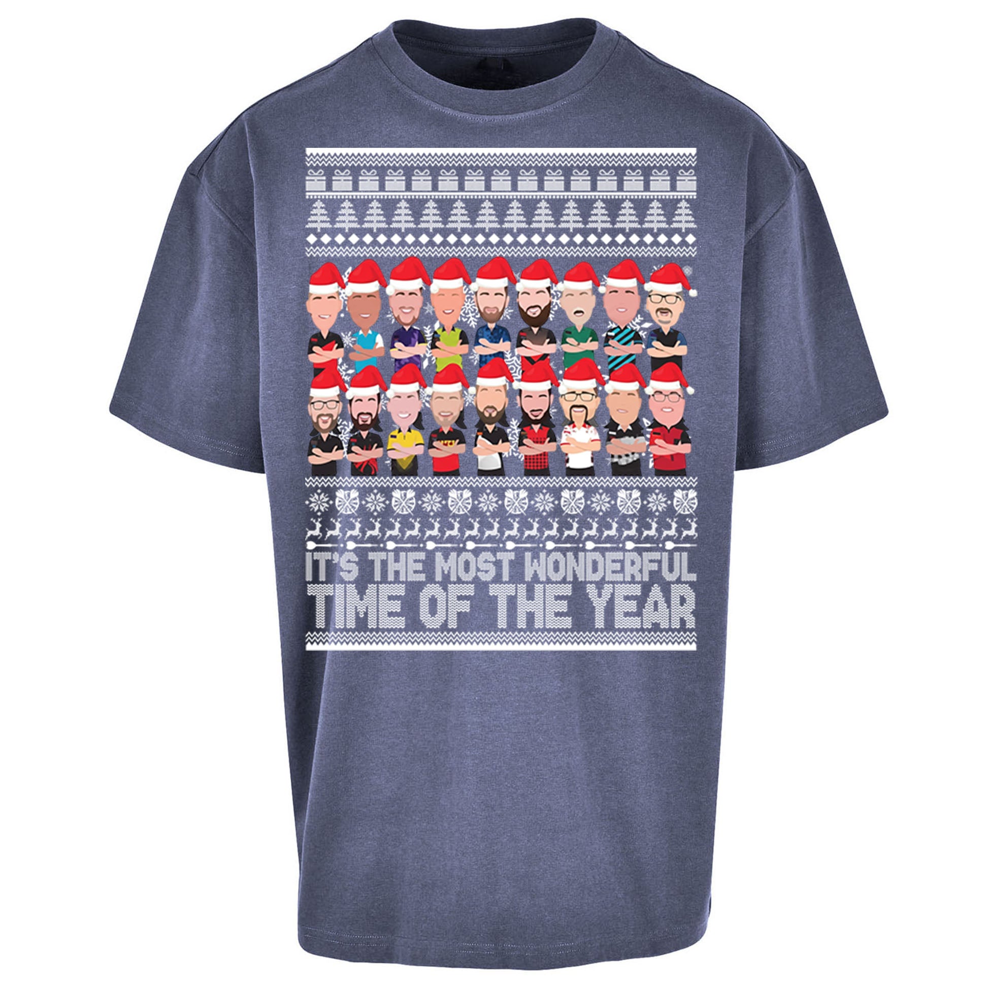Darts Christmas Oversized T Shirt