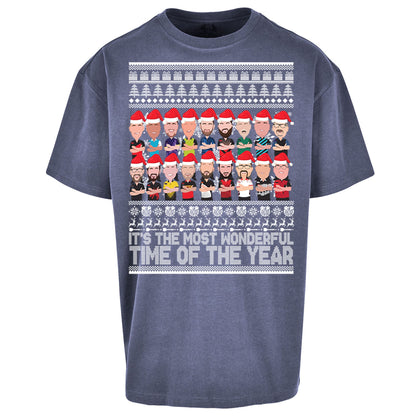 Darts Christmas Oversized T Shirt