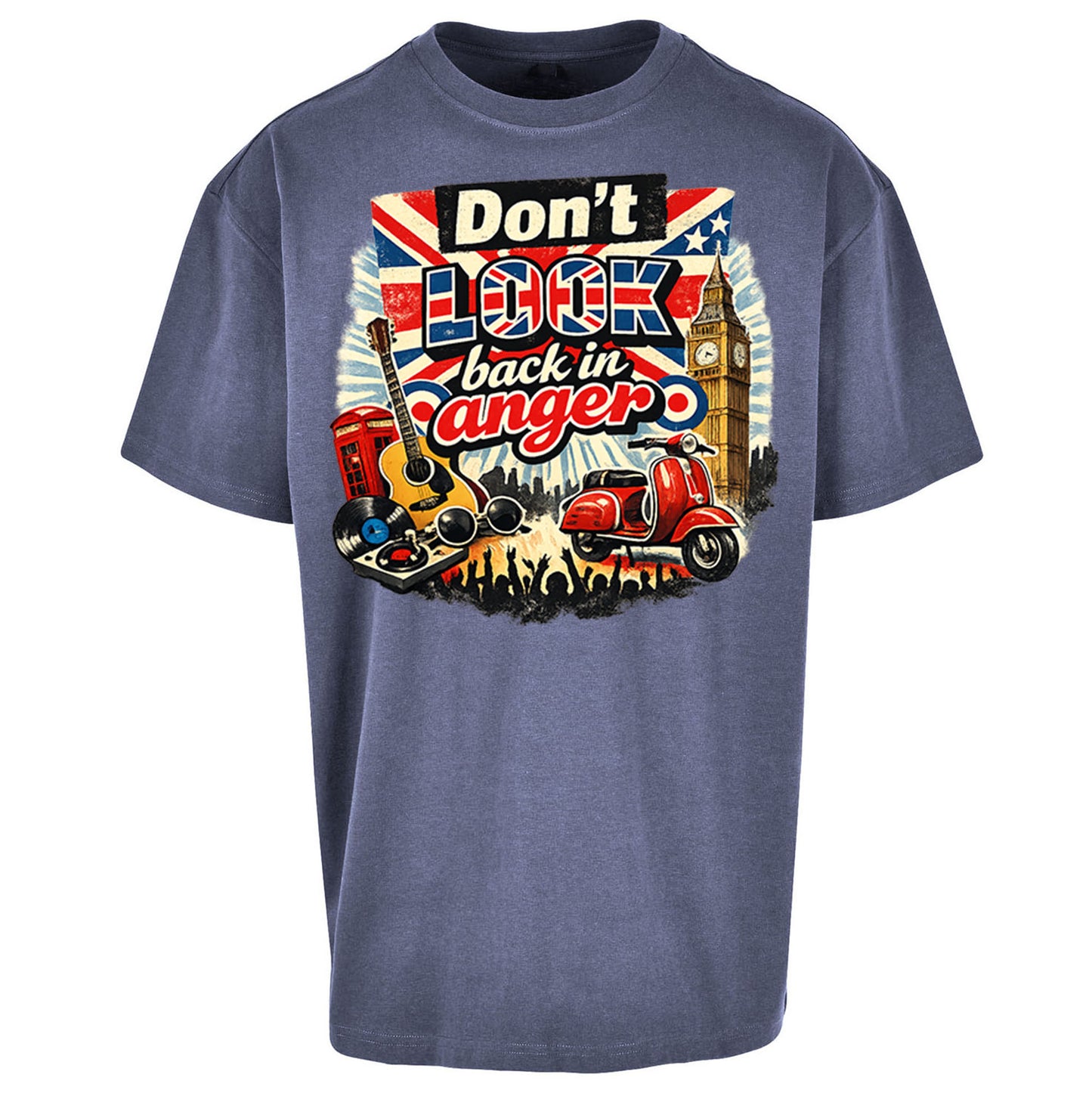Don't Look Back In Anger Oversized T Shirt 