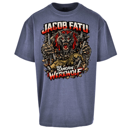 Jacob Fatu The Samoan Werewolf - Oversized T Shirt