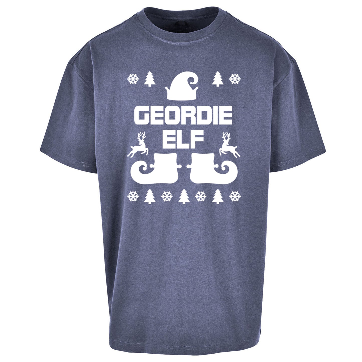 Geordie Christmas Oversized T Shirt