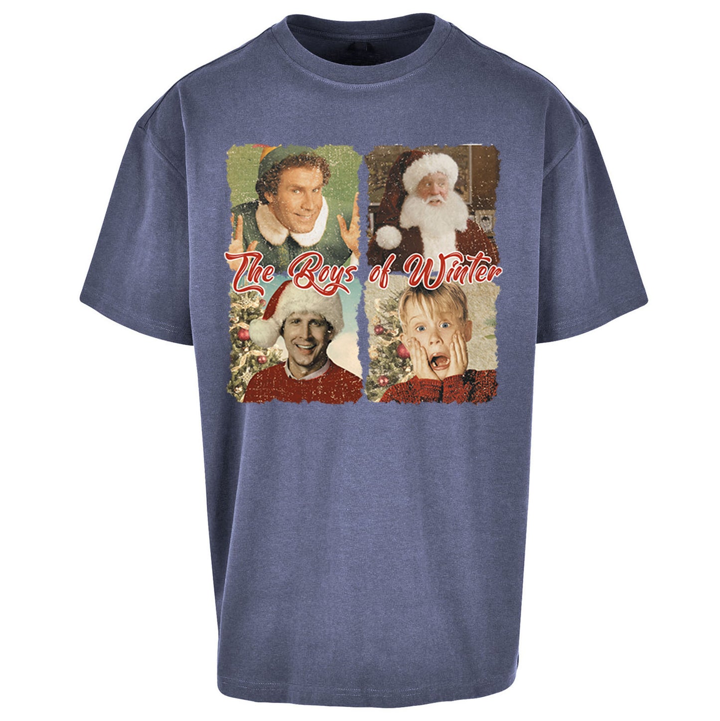 The Boys Of Winter Christmas - Oversized T Shirt