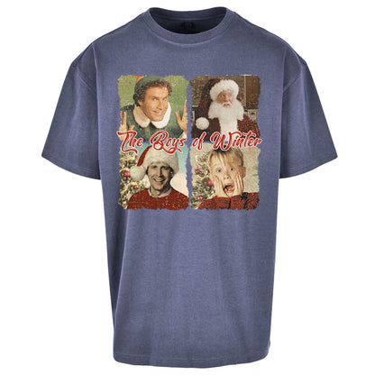 The Boys Of Winter Christmas - Oversized T Shirt