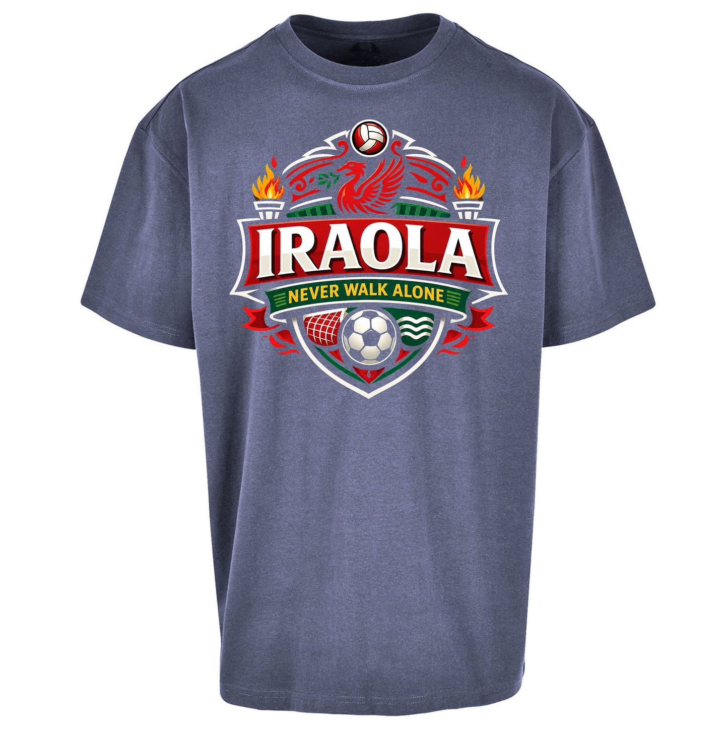 Andoni Iraola Never Walk Alone Oversized T Shirt