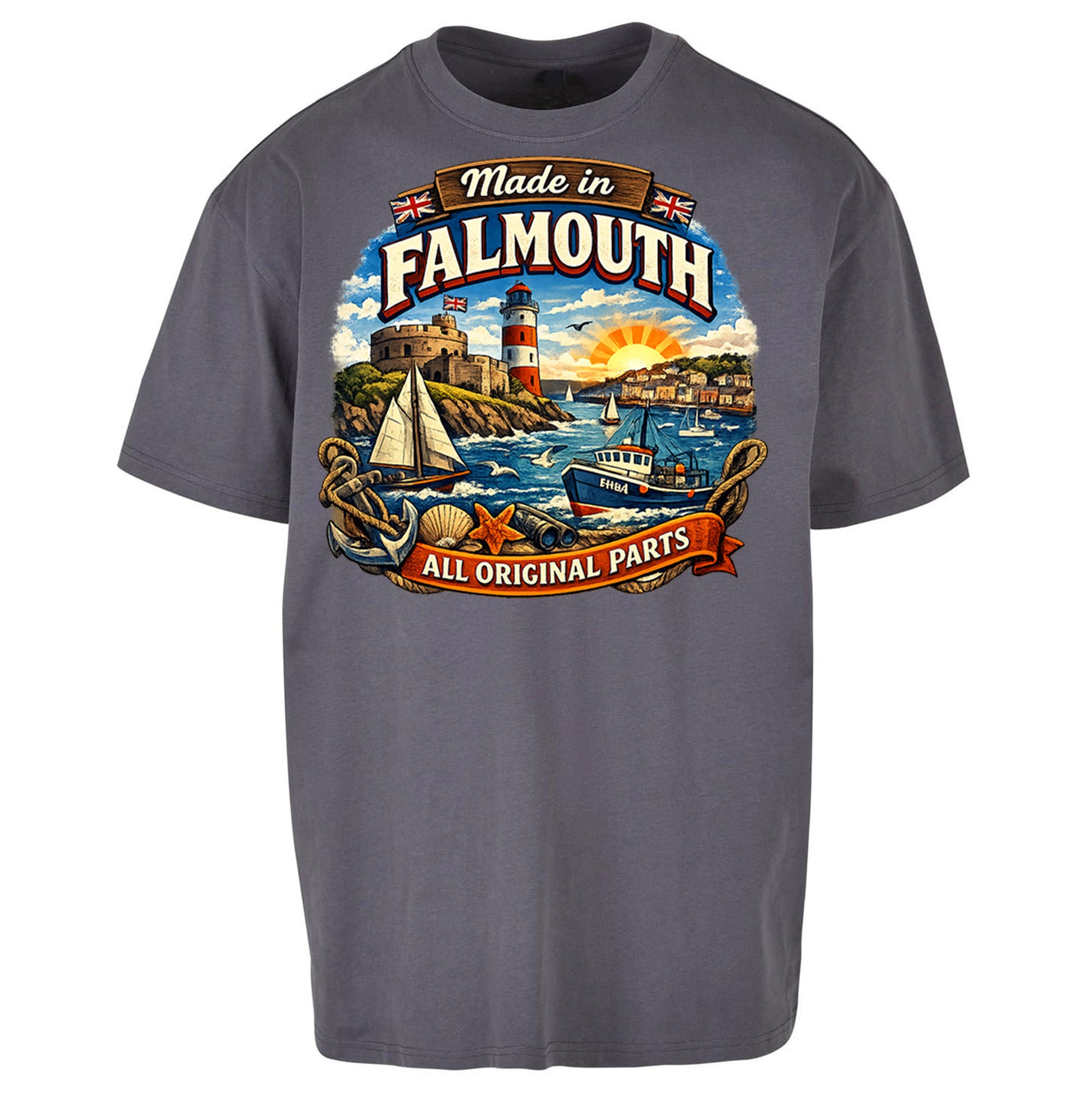 Made In Falmouth All Original Parts Oversized T Shirt