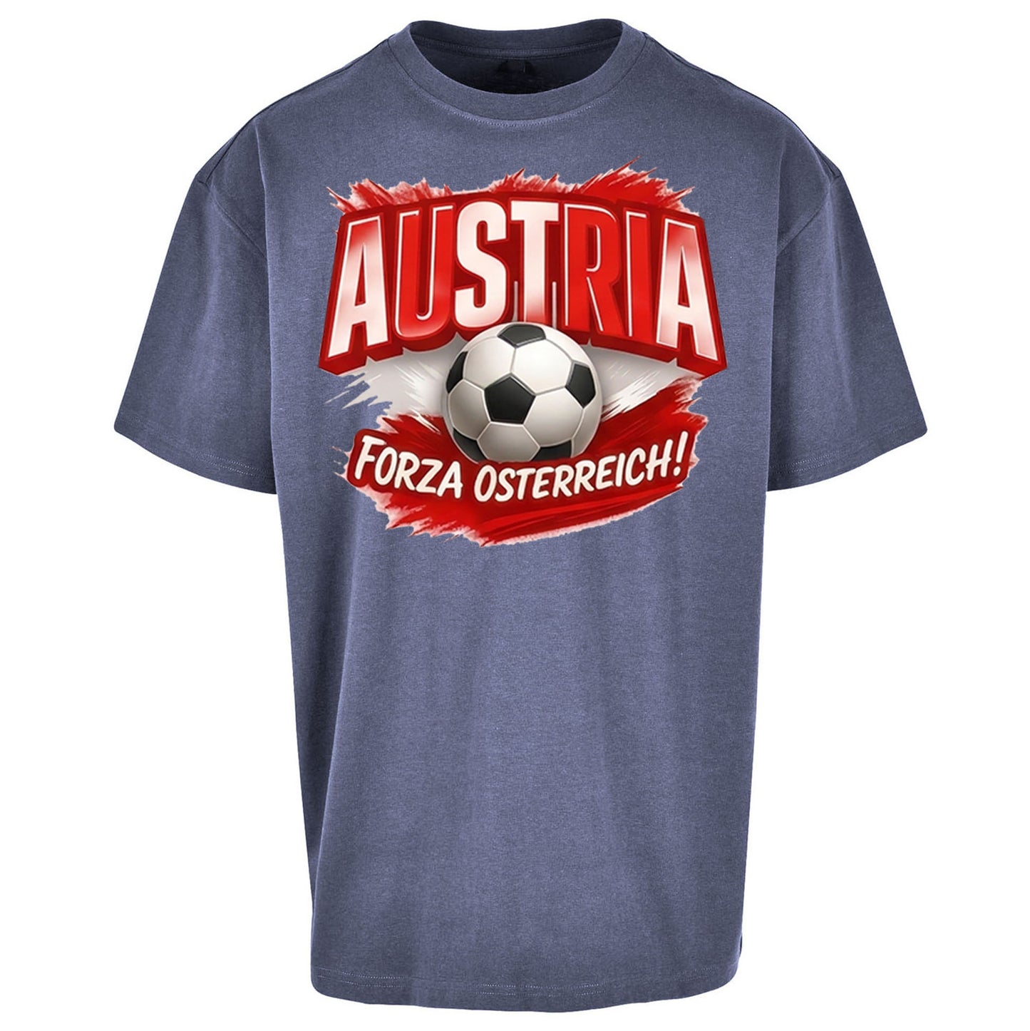 Austria Forza Osterreich - Oversized T Shirt