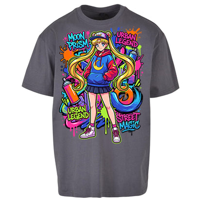 Moon Prism Power Oversized T Shirt