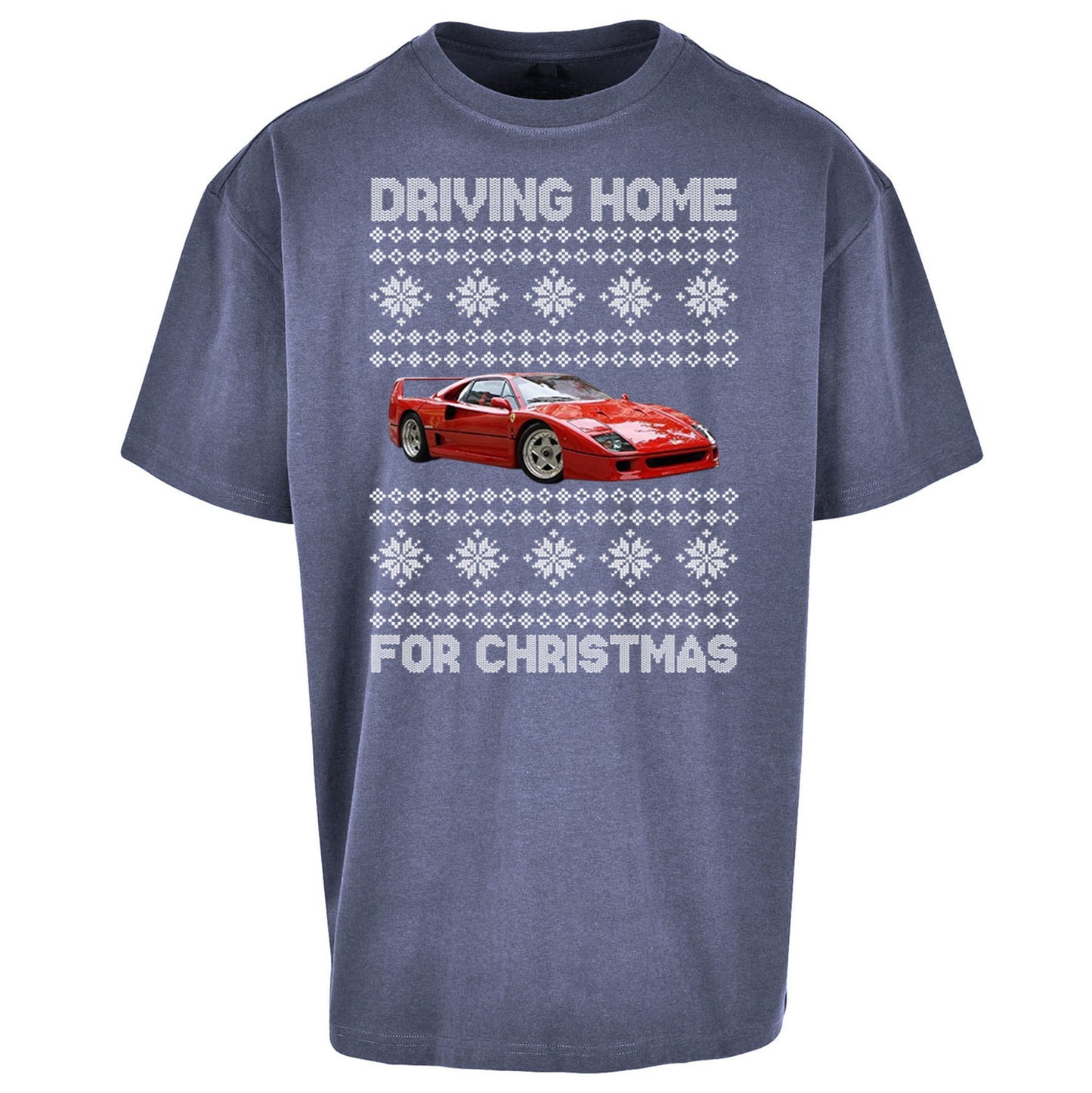 Formula 1 Christmas Oversized T Shirt