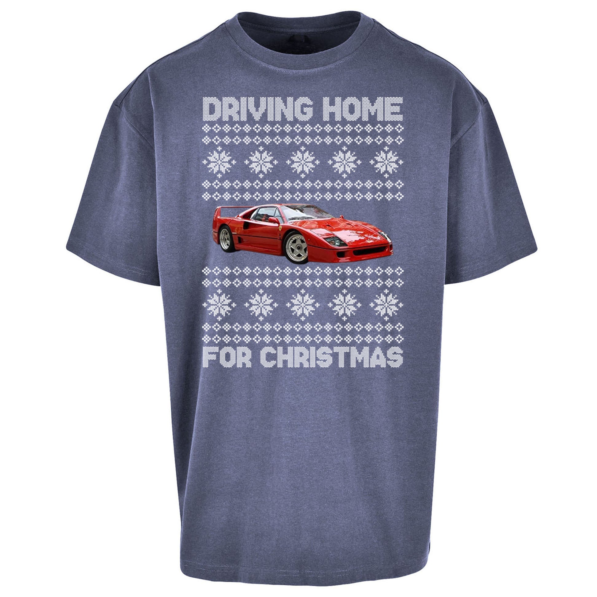 Formula 1 Christmas Oversized T Shirt