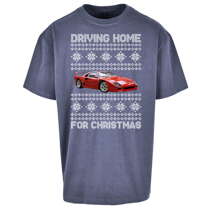 Formula 1 Christmas Oversized T Shirt