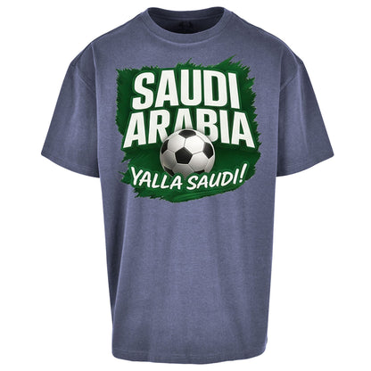 Saudi Arabia Retro World Cup Oversized T Shirt
