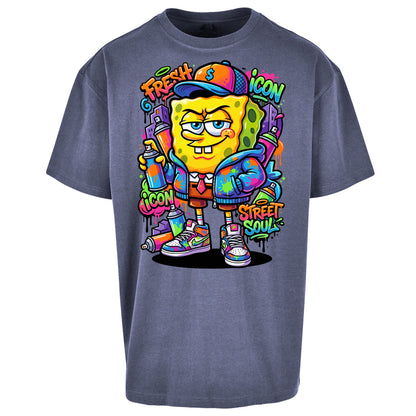 Sponge Bob Square Pants Oversized T Shirt