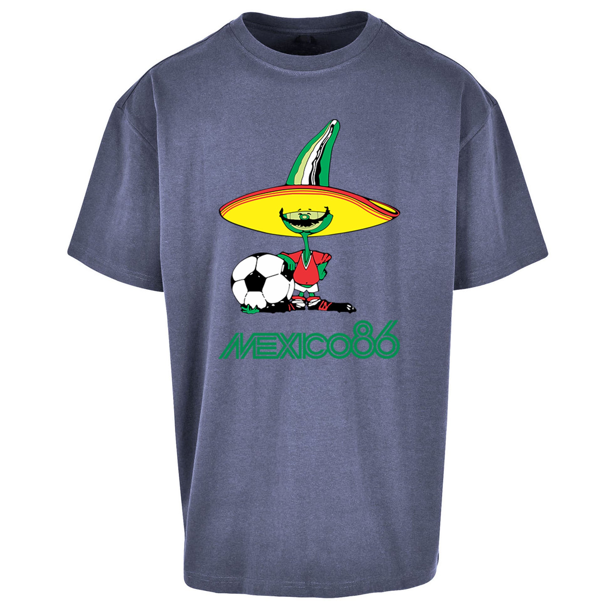 Mexico 86 Mascot Oversized T Shirt