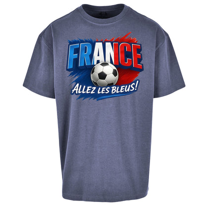 France Retro World Cup Oversized T Shirt