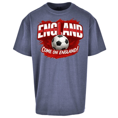 England Retro World Cup Oversized T Shirt