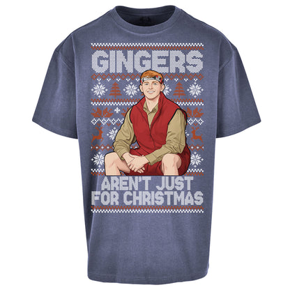Angry Ginge Xmas Oversized T Shirt