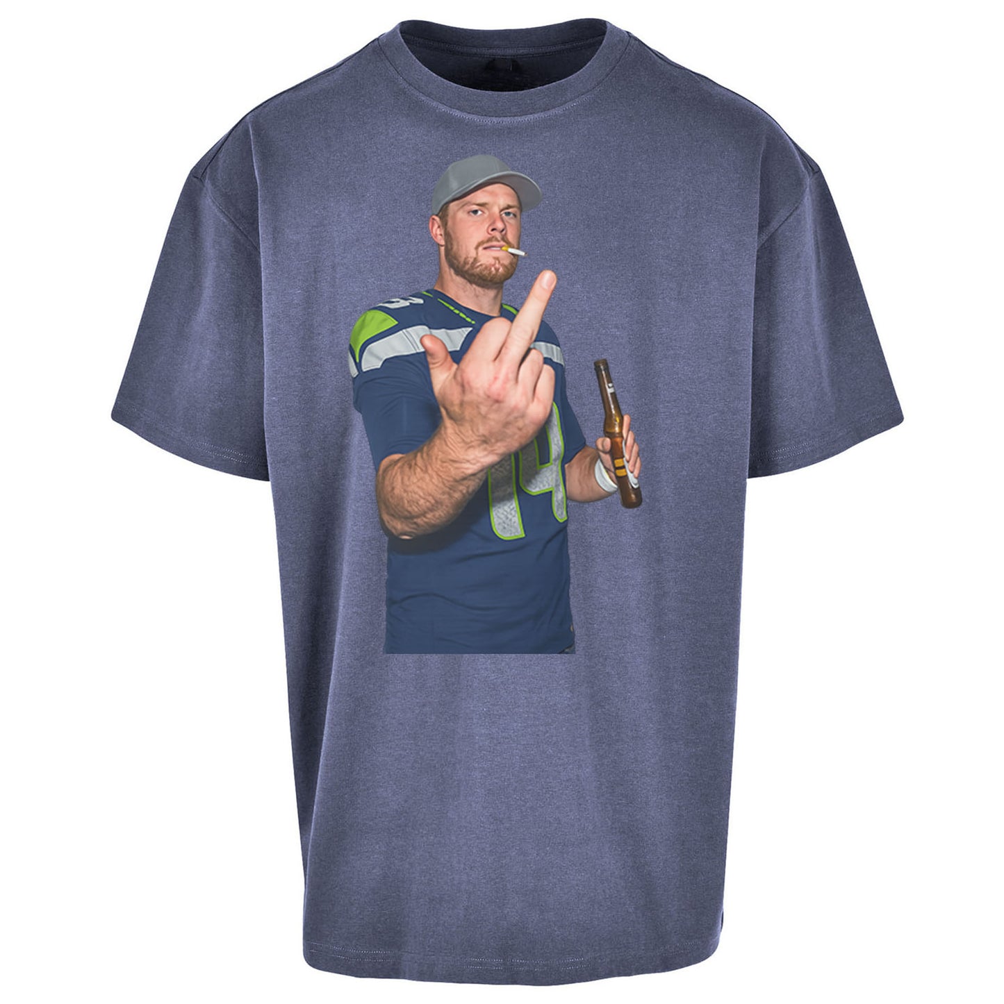 Steve Darnold Superbowl 2026 Oversized T Shirt