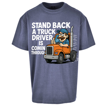 Truck Driver Oversized T Shirt 