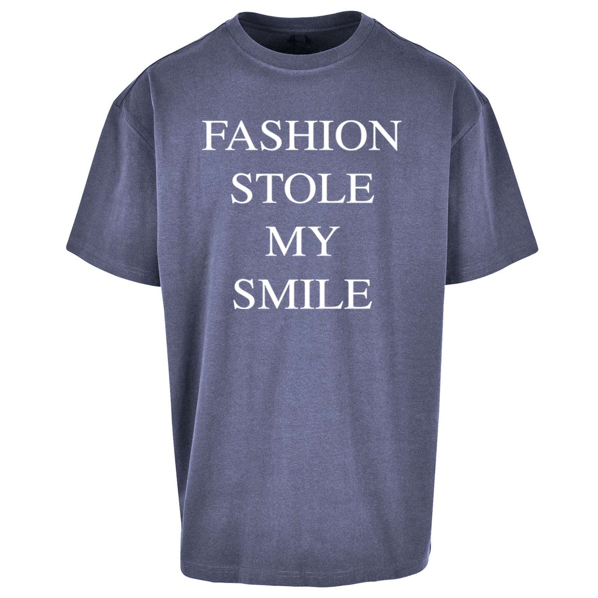 Fashion Stole My Smile Oversized T Shirt