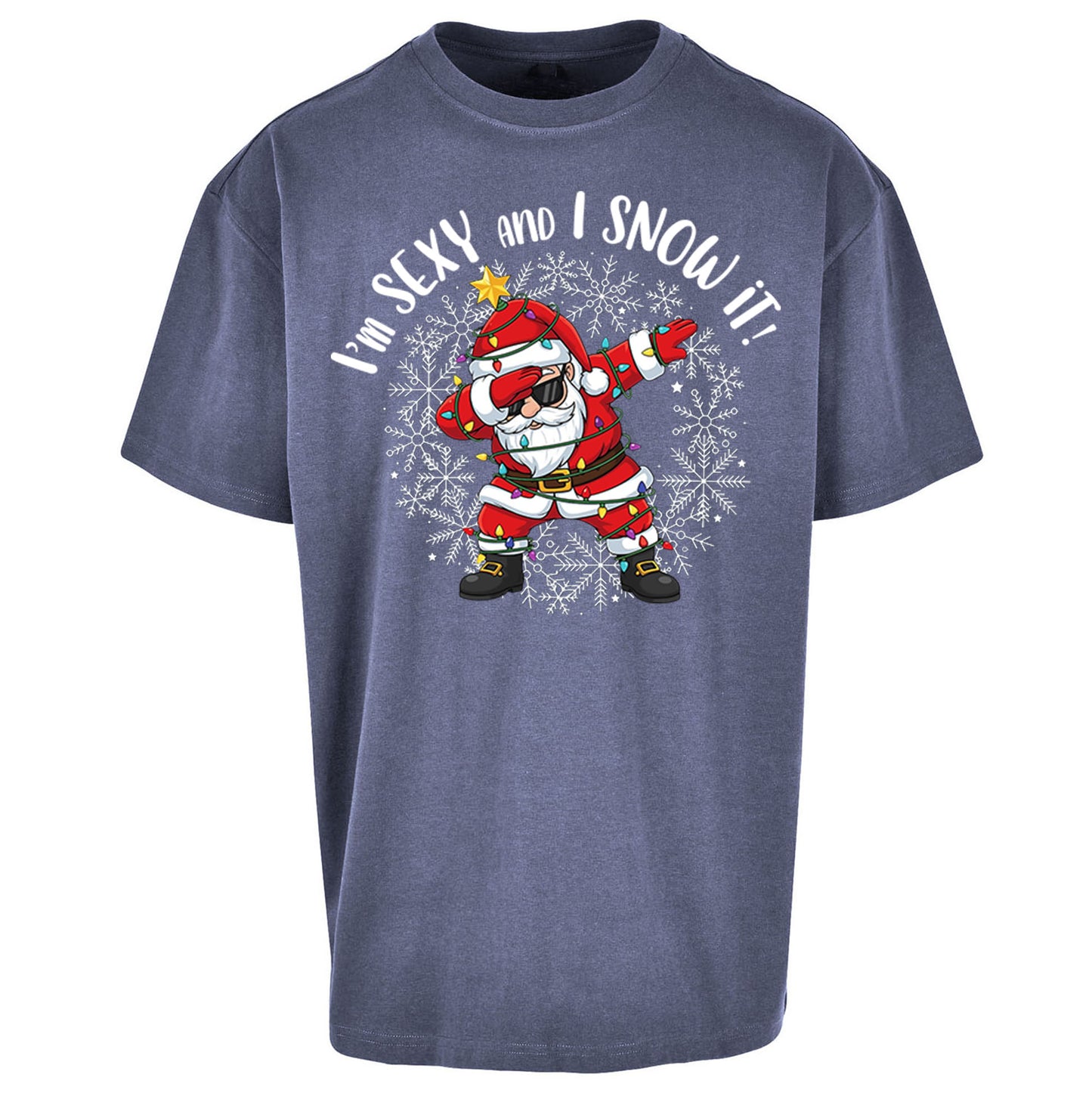 I Snow It Christmas Oversized T Shirt