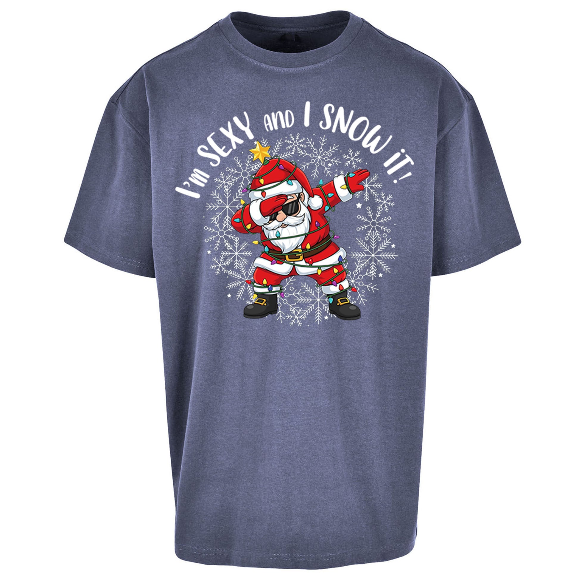 I Snow It Christmas Oversized T Shirt