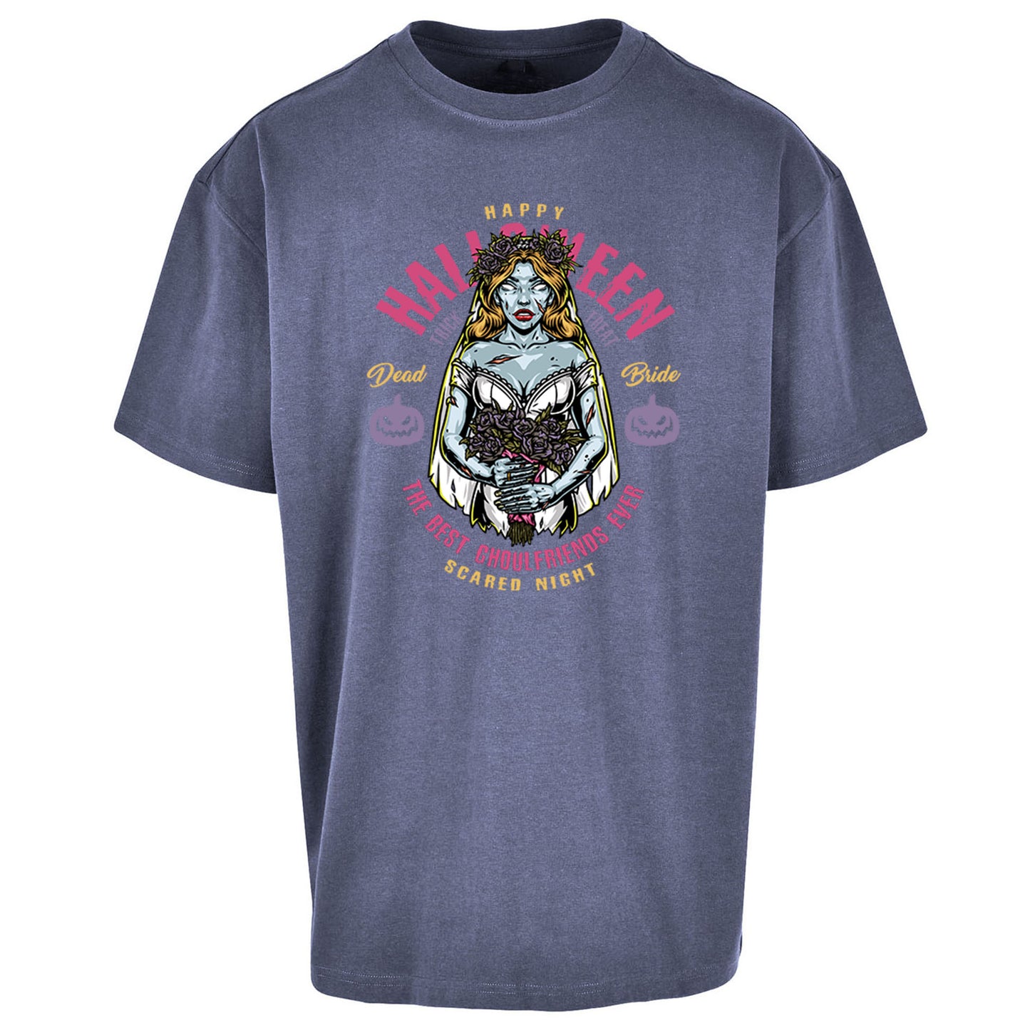 Halloween Ghoulfriends Oversized T Shirt
