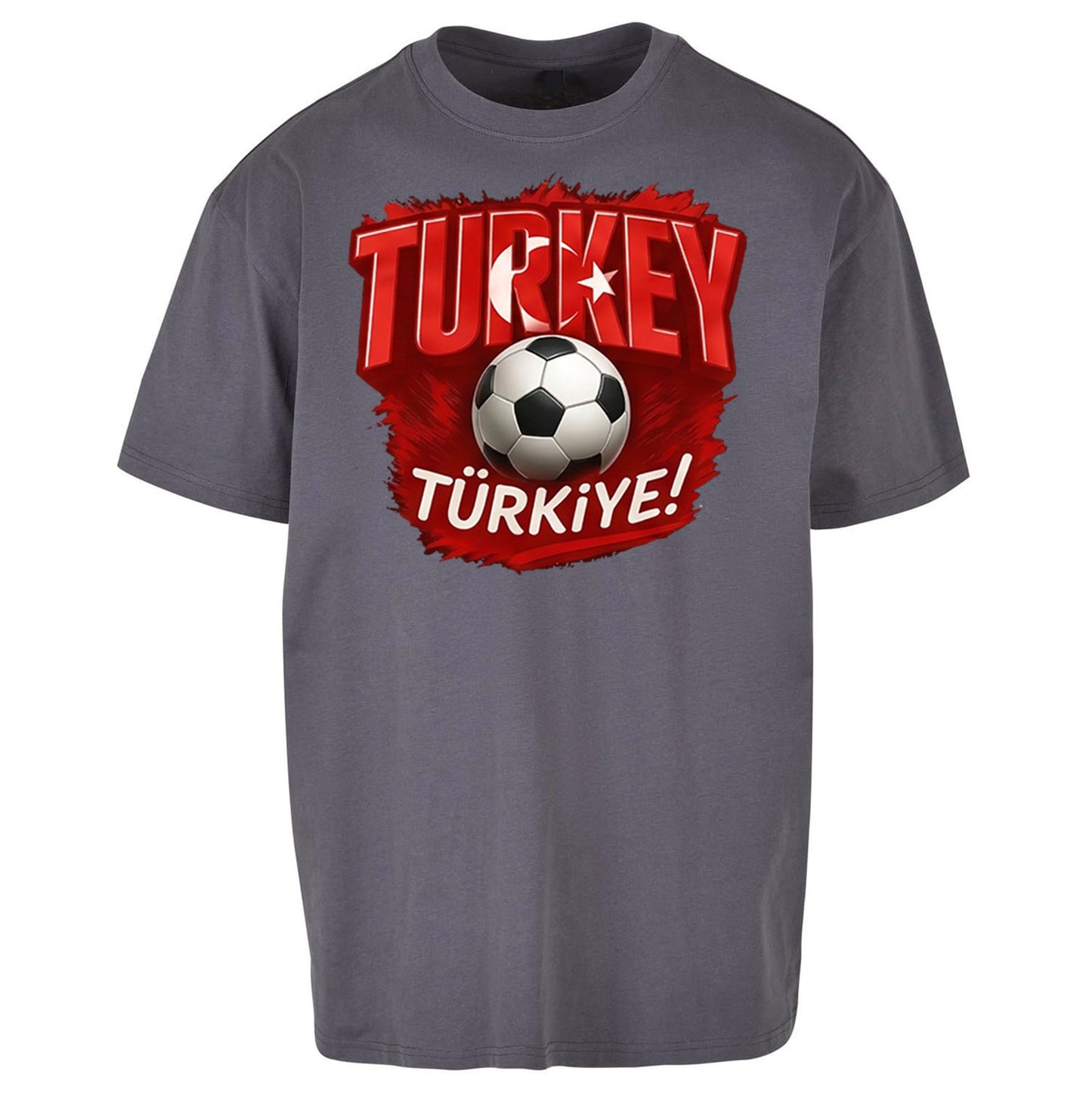 Turkey Retro World Cup Oversized T Shirt