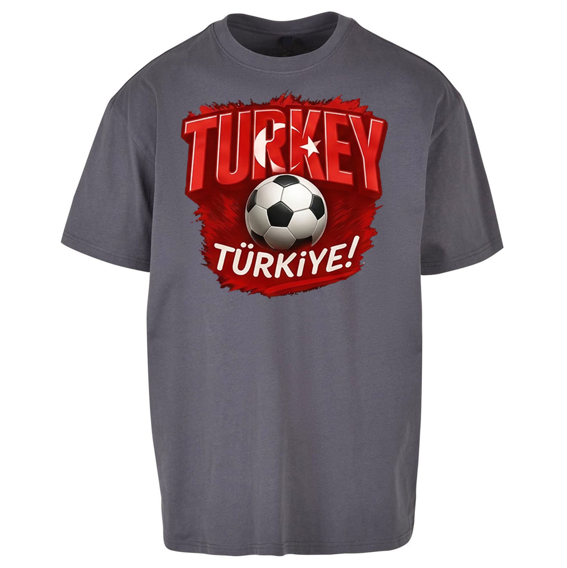 Turkey Retro World Cup Oversized T Shirt