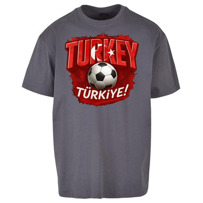 Turkey Retro World Cup Oversized T Shirt