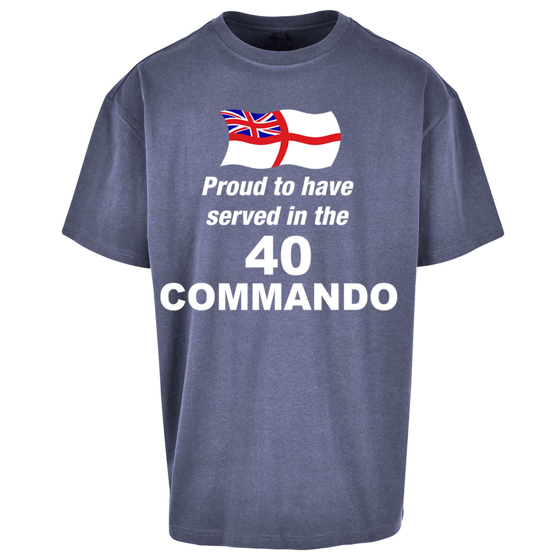 40 Commando Royal Marines Oversized T Shirt
