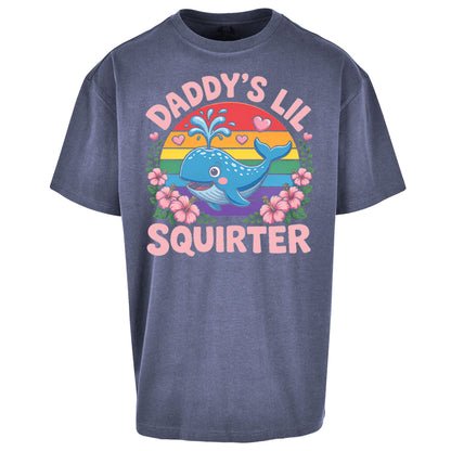 Daddys Lil Squirter Oversized T Shirt 