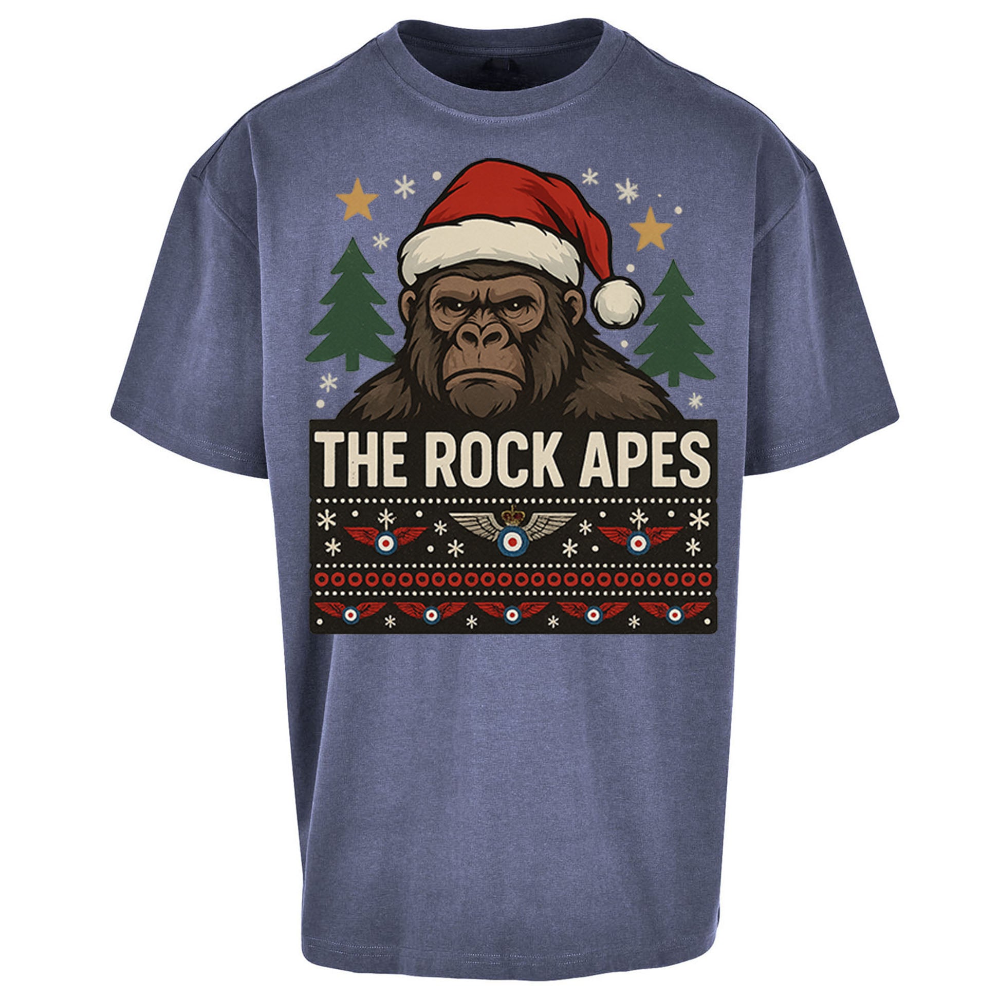 RAF Regiment Christmas Oversized T Shirt 
