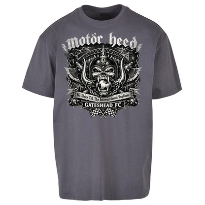 Gateshead Motor Heed Football Oversized T Shirt