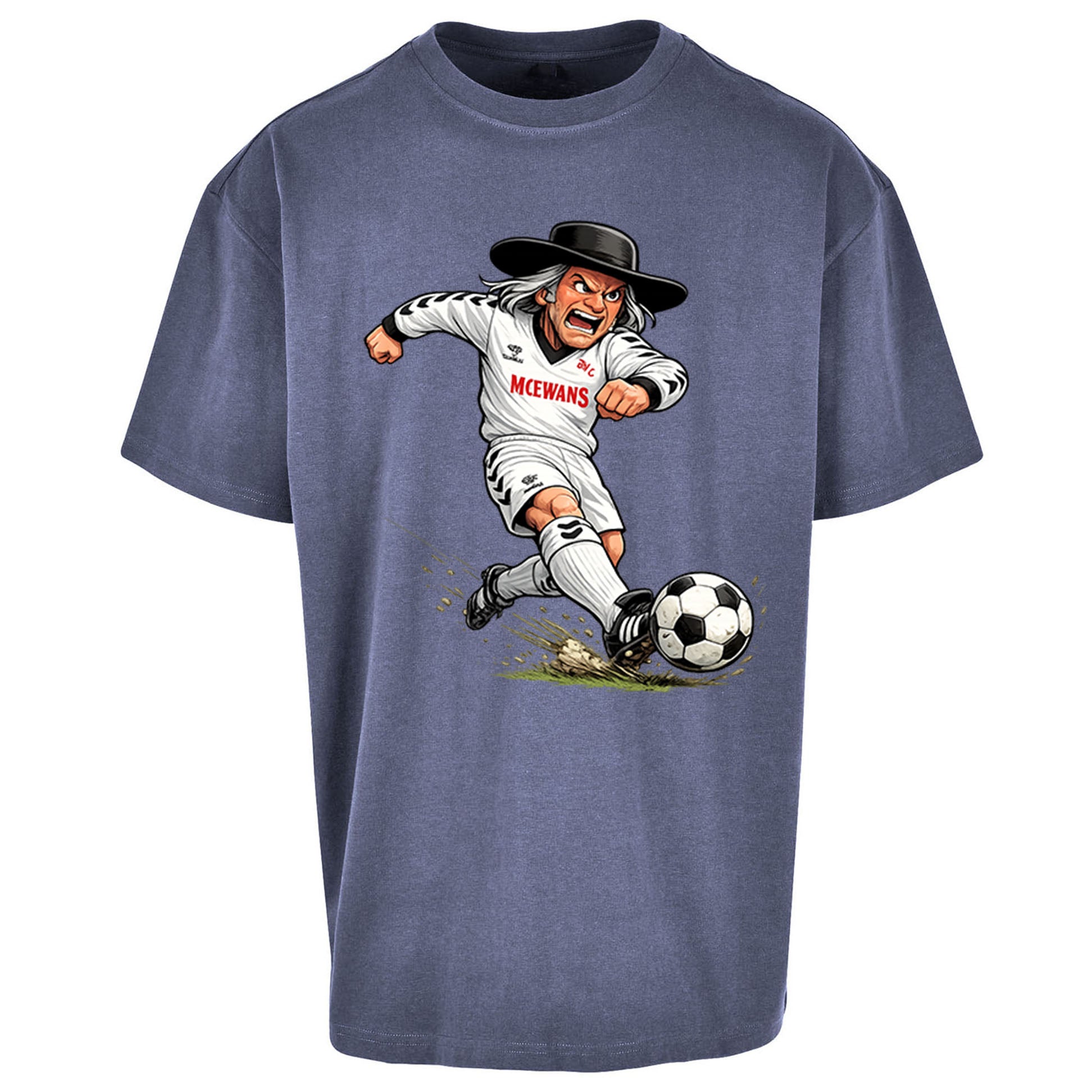 Classic Darlington Football Oversized T Shirt 