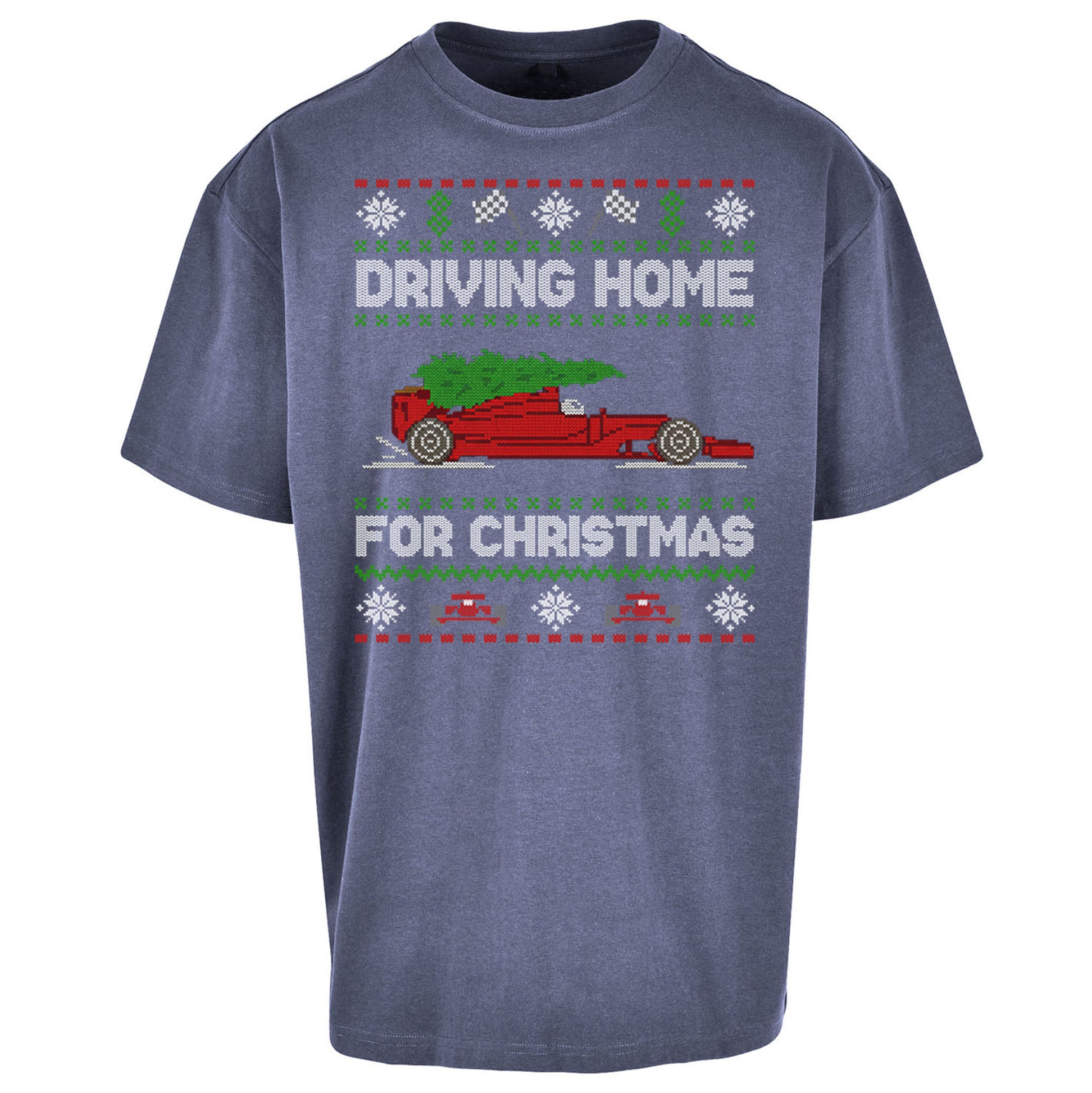 F1 Christmas Oversized T Shirt