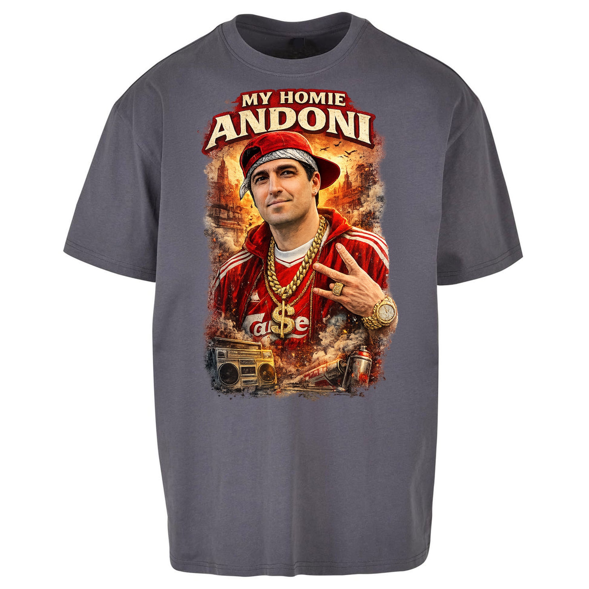 My Homie Andoni Iraola Liverpool Football Oversized Tee 