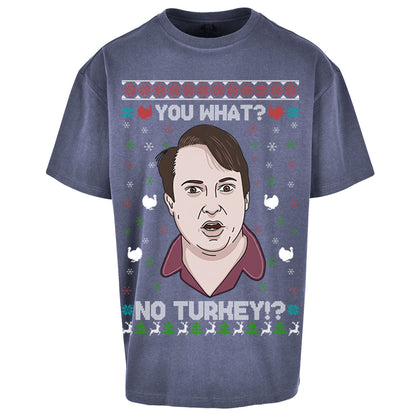 Peep Show Christmas Oversized T Shirt 