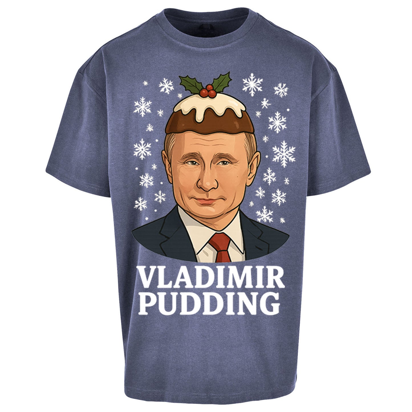 Vladimir Putin Christmas Oversized T Shirt
