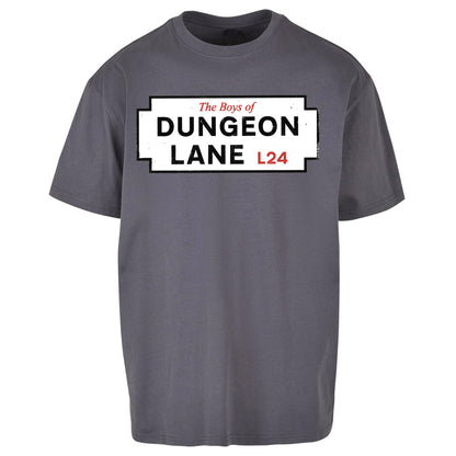 The Boys Of Dungeon Lane Oversized T Shirt