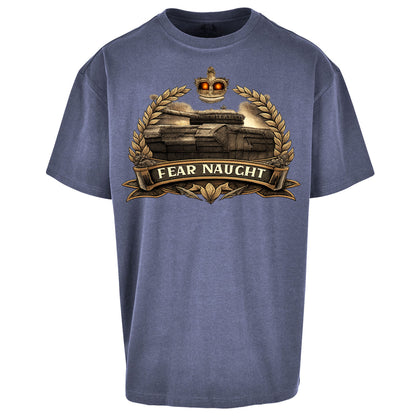 Fear Naught Royal Tank Regiment Oversized T Shirt