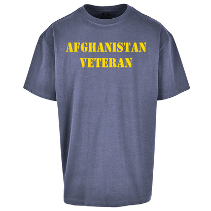 Afghanistan Veteran Oversized T Shirt 