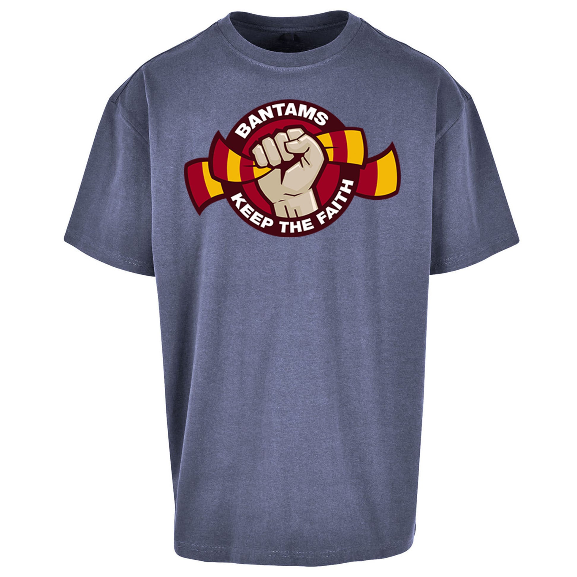 Bradford City Football Oversized T Shirt