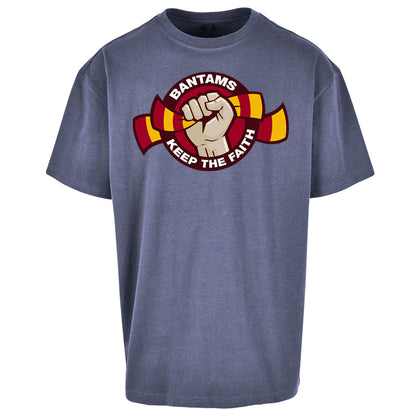 Bradford City Football Oversized T Shirt