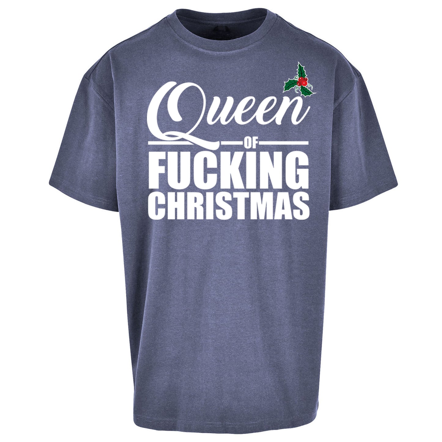 Nice Until Proven Naughty Oversized T Shirt