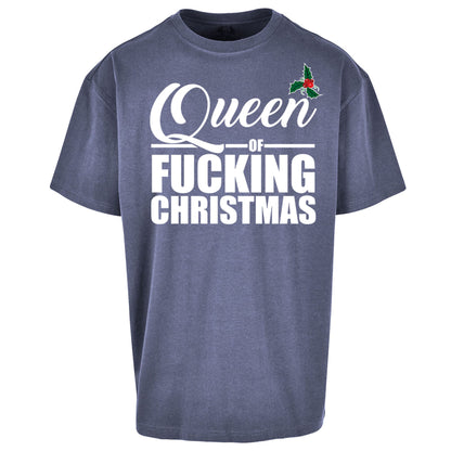 Nice Until Proven Naughty Oversized T Shirt