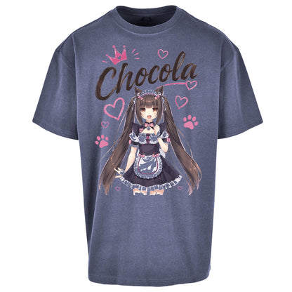 Chocola Nekopara Oversized T Shirt