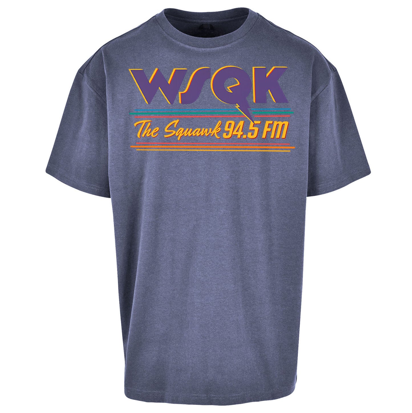 WSQK The Squawk Stranger Things Oversized T Shirt