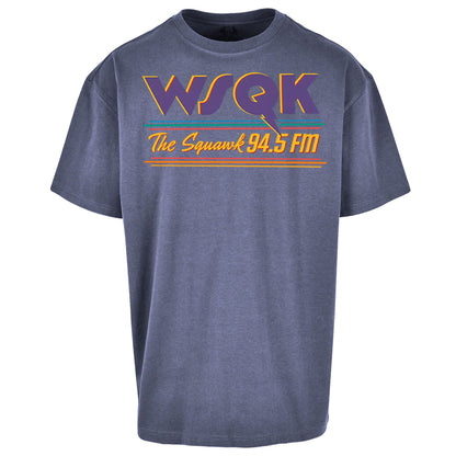 WSQK The Squawk Stranger Things Oversized T Shirt